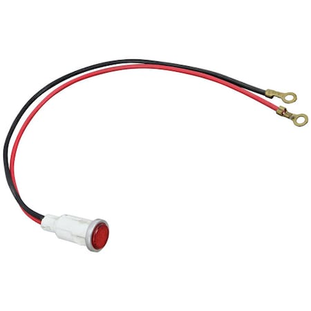 Star Manufacturing Signal Light 1/2" Red 250V F10B